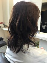 ビューティーサロン ヒトミ&nbsp;大人ゆるふわベージュカラー