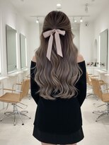 アオアクア バイ グルグル 小岩店(ao akua by GULGUL) 小岩/レイヤーカット/ダブルカラー/ブリーチなしカラー/顔周り