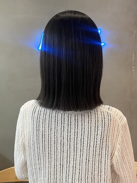 ロンドアジュール 横浜(Lond azur) ミニウルフレイヤーカット顔周りカット前髪カット韓国ボブ/横浜