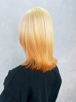 ミディアムロングおくれ毛美髪_ba553871