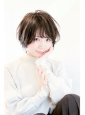 くびれヘア韓国風巻きアプリコットオレンジ夏ハイライトカラー