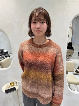 グラッド(glad) ふんわり質感のやわらかウェーブボブ