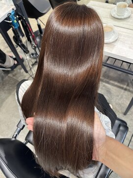 リエル(LIERU) 艶髪縮毛矯正/LIERU縮毛矯正/ツヤ感/艶髪/美髪