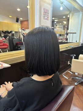 シャンプーボーイアネックス(SHAMPOO BOY Annex) 大人可愛いボブ20代30代40代セミロング◎長崎/佐世保