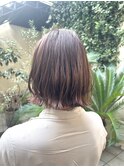ピンクアッシュ、外ハネボブ
