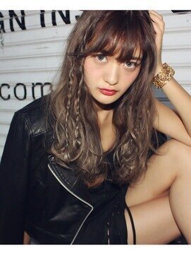 ボタニウム バイ アールサロン(BOTANIUM by RrSALON) 【BOTANIUM】外国人風モノトーングレージュ×うざバング