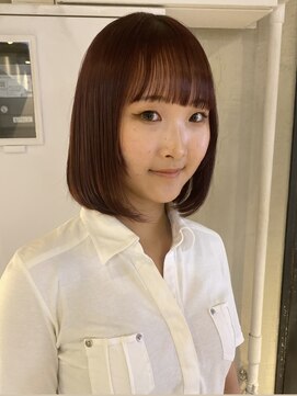 マジコ 原宿(Magico) ボブ/レッドブラウン/ワンカラー/原宿