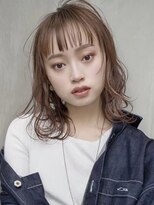 ギークス(GEEKS)&nbsp;【GEEKS渋谷】オン眉ボブ/ミディアムレイヤー/冬カラー/20代30代