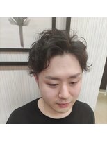 美容室ピース くせ毛風パーマ