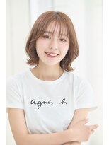 ミチオノザワヘアサロンギンザ 静岡店(Michio Nozawa HAIR SALON Ginza)&nbsp;外ハネミディアムボブ