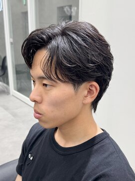 メンズ サロン ドット トウキョウ 町田店(men's salon dot. tokyo) ニュアンスパーマ/毛流れセンターパート