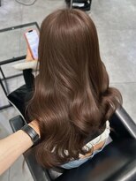 エル バイ アンキシム(elu by AHNKISM)&nbsp;ブリーチなし透明感オリーブブラウン