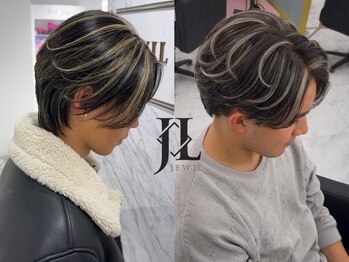 ジュイル シブヤ(JEWIL SHIBUYA)の写真/【カット+眉カット+ヘッドスパ￥7480☆】眉毛も男の身だしなみ！頭皮ケアとセットで清潔感をプラスします◎