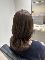 アメリ(ameri)&nbsp;【ameri田上】ワンカラーで染める柔らかベージュ◎