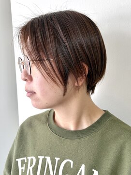 エンクス 天王町店(enx) 着物ヘア/ダークアッシュ/ミディアムレイヤーカット/天王町YS27