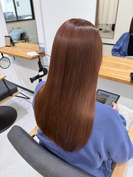 ウル(uru.) 酸性ストレート×暖色カラー