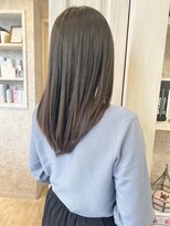 キャアリー(Caary) 福山市Caary艶髪ナチュラル髪質改善ストレートロングヘア