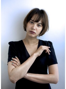 メゾンドイギー(MAISON de IGGY) センシュアルショート＃インナーカラー＃シースルーショートボブ