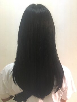 パティオン(PATIONN) 暗髪☆ディープブルーで赤みを抑えた髪色に!!