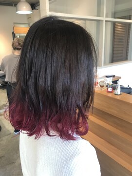 カリン(carin) 【グラデーションヘア】ピンクバイオレットカラー