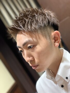 ヒロギンザ 八重洲店(HIRO GINZA) アップバングショート〈理容室〉メンズ/八重洲/日本橋/床屋