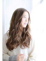 プティルカ ディーシー本店(PutiLuca D.C.)&nbsp;透け感たっぷりミックスグレージュカール