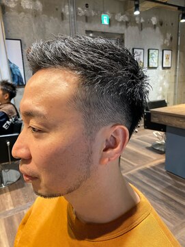 メンズココ 日本橋店(MENS COCO) 【ビジネスマン必見】フェードバーバースタイル【こなれ感】