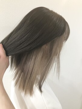 ヘア ライフ セリス(hair life Celis) インナーカラー×ミルクティグレージュ