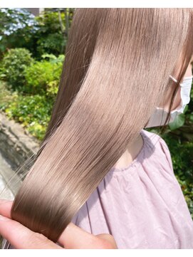 シーク 天神(SEEK) 【SEEK茶木匠】ミルクティーベージュ☆ハイトーンカラー