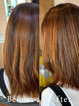 アークスヘアー 大人かわいい無造作カール☆外ハネ×ふんわり愛されミディ