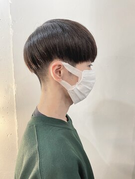 カゼ ダイカンヤマ Kaze DAIKANYAMA お客様_韓国風メンズショートBOB