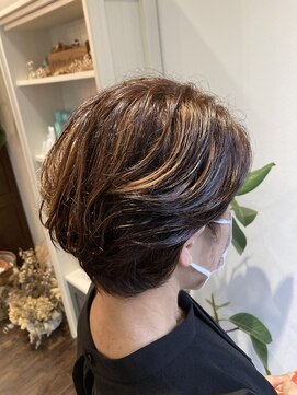 キー(KEY) マッシュショート