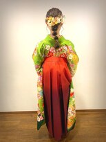 アクティフ(actif) ーKITSUKEーby actif 2022年卒業袴の着付けヘアセット名駅3分