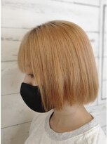 ユノクロワール(juno Croire) ハイブリーチ毛でのプレミアム弱酸性 縮毛矯正