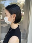 シンプルボブスタイル