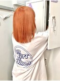 【髪質改善】 pale orange  @Nene