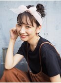 お団子アレンジ