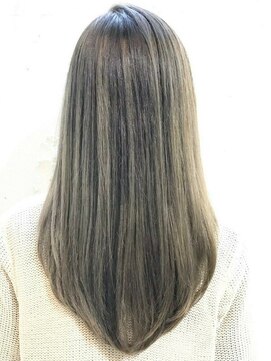 グロウ 大井町(grow) 《grow 大井町》ブロンドベージュの艶ストレート