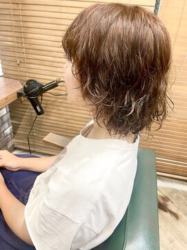 シュリット(schritt) ショートレイヤー×パーマ      ＊Luna