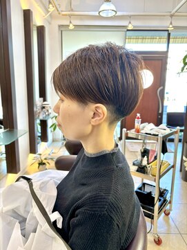 ヘアアーク(HAIR arc) かりあげ#ツーブロック#メンズライク#くびれ#前下がり#奏の杜