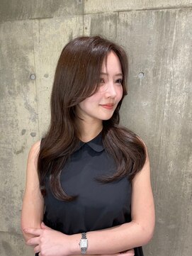 ベール(Vale) 大人綺麗なゆるふわロング レイヤーカット 髪質改善 #3