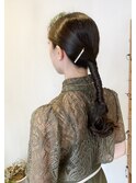 【倉敷  沖／calin】ダウンスタイル　ヘアセット