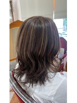 ヘア ヴァーゴ(Hair vago)&nbsp;筋感しっかりハイライト