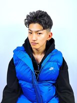 クオンヒール(QUON HEAL)&nbsp;刈り上げフェザーパーマニュアンスパーマｕ