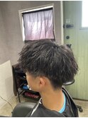 滋賀/南草津/メンズ美容室/波巻きツイストスパイラルパーマ