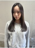 【TALO】切りっぱなしロング×フェイスレイヤー