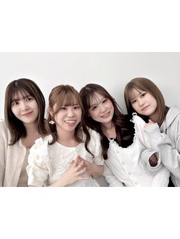 細やかなサービスとアットホームな雰囲気が人気！スタッフ全員女性なので親しみやすく相談しやすい◎