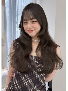 ボタン テンジン(VOTAN tenjin) 【votan_はまひ】レイヤーロング/くすみベージュ/髪質改善