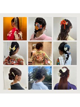 ジェイジェイウィル 一之江店(JJ will)の写真/どんなシチュエーションもおまかせ◎特別な日はプロのヘアセットで、あなたの魅力を最大限に引き出します♪