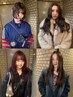 [rion限定クーポン]女性限定カット+カラー+3step高保湿TR ￥11000→￥7150